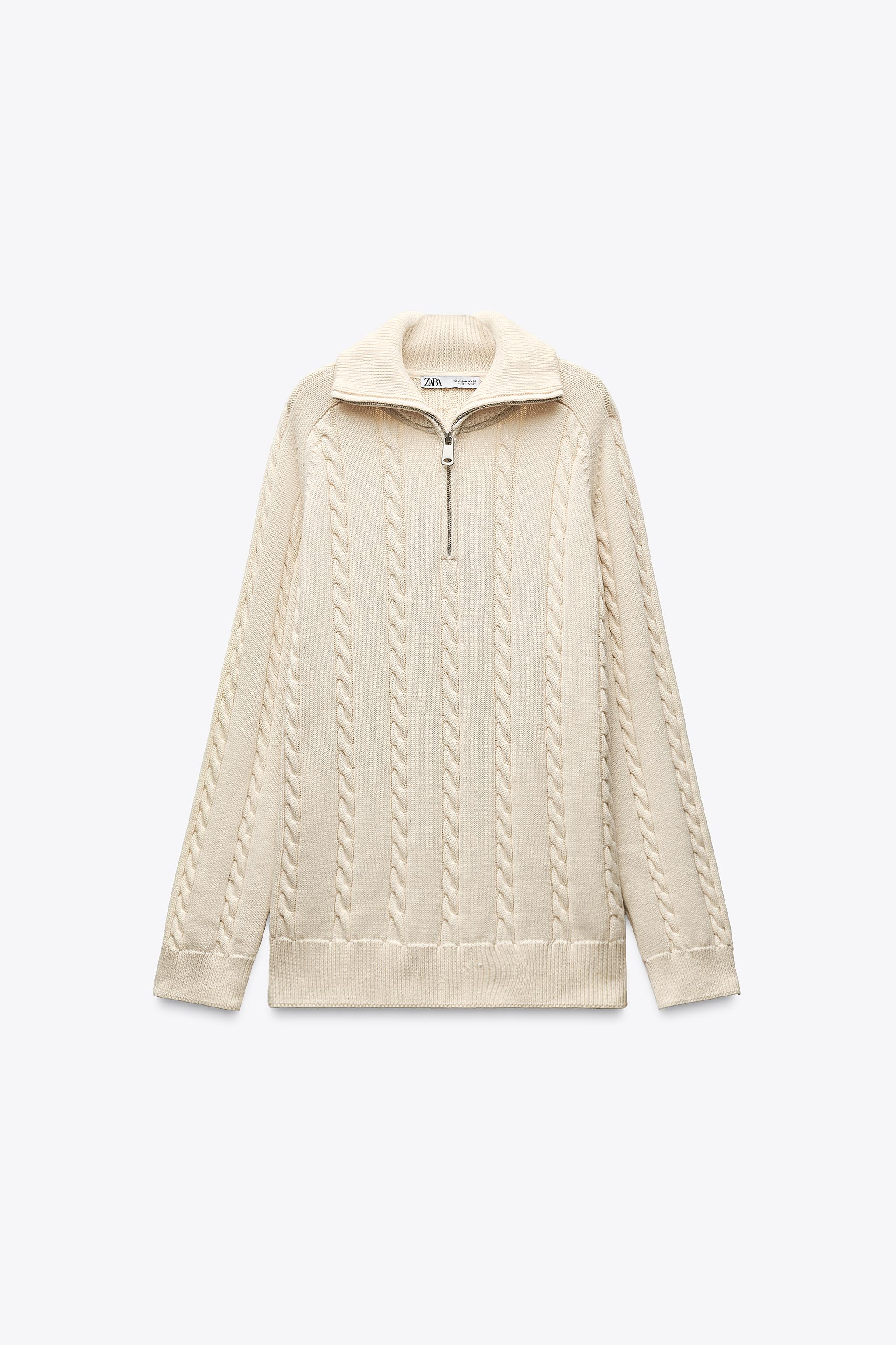 レディースケーブルニットジャンパー | 最新コレクション | ZARA