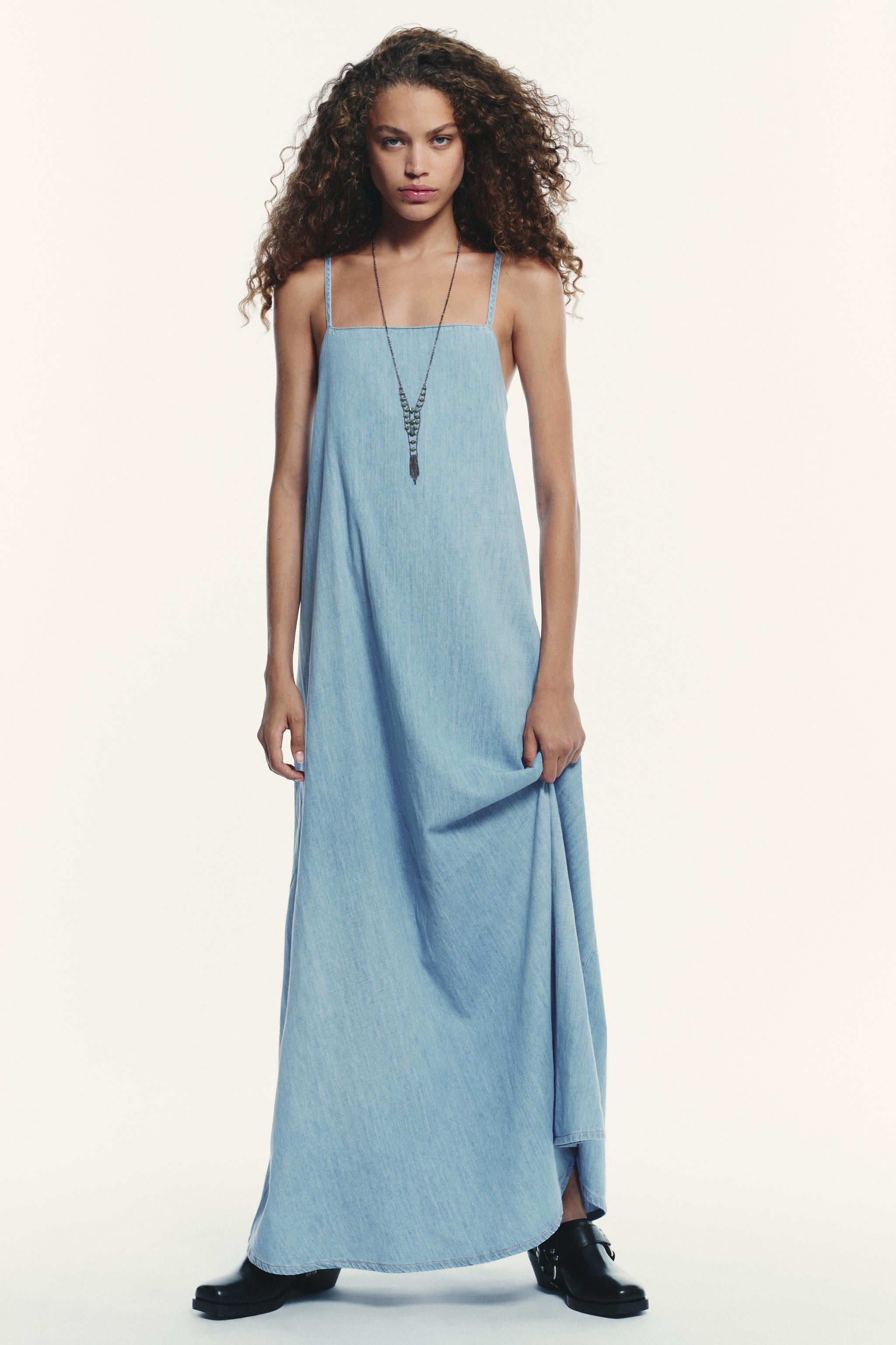 ザラ デニムワンピース デニムワンピース - レディース | ZARA 日本