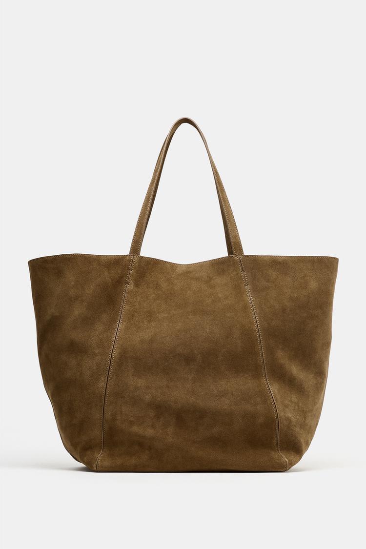 BOLSO TOTE MAXI DE GAMUZA DIVIDIDA 3