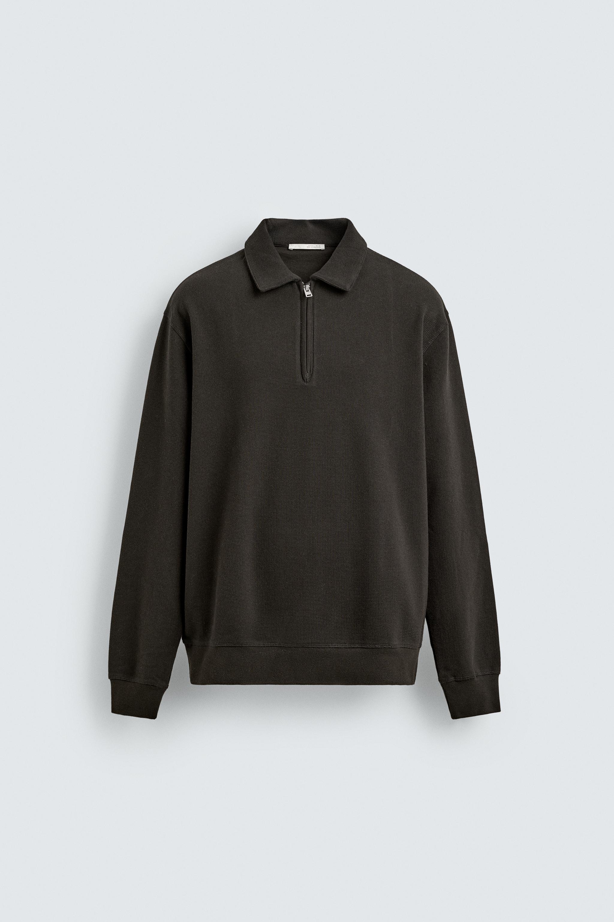 SWEAT POLO À ZIP