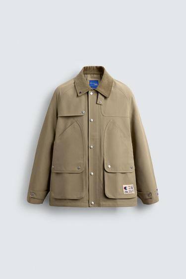 CHAMPION ® X ZARA POCKET TRENCH COAT - Beige by Zara