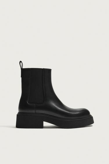 CHUNKY CHELSEA BOOTS - Black by Zara