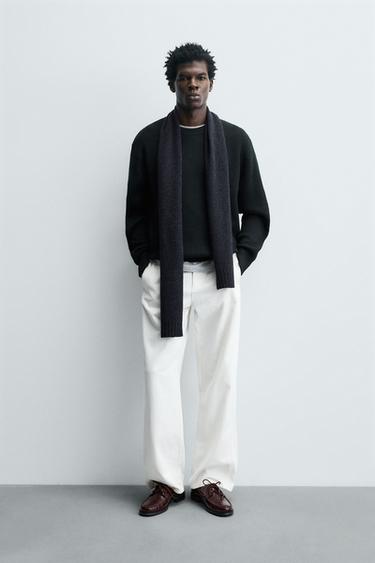 JERSEY REGULAR FIT - Khaki de Zara - Imagen 0