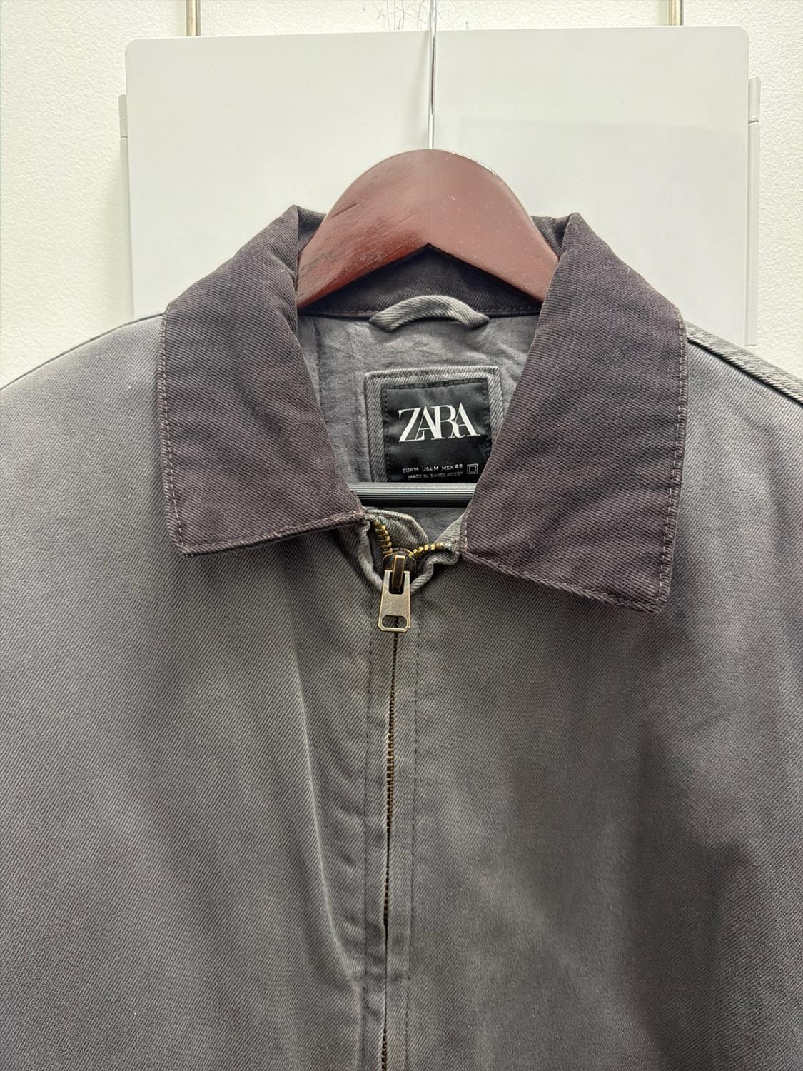 CONTRASTING COLLAR JACKET - Image 2