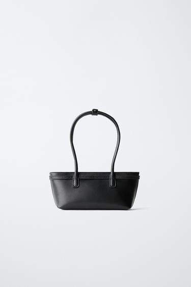 SAC PORTÉ ÉPAULE À BOUCLES - Noir de Zara - Image 4