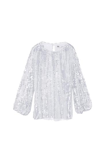 SEQUIN BLOUSE