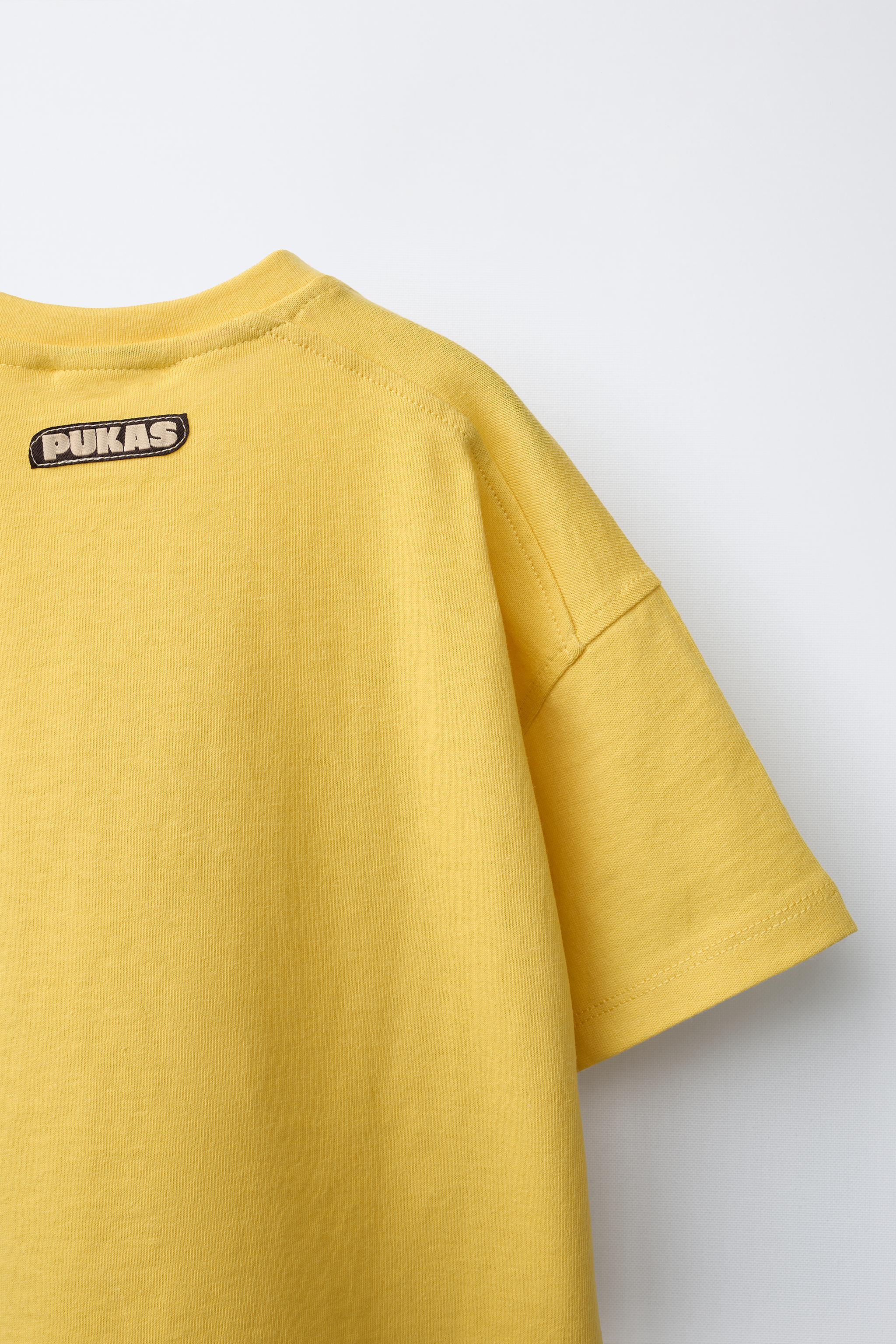 Детские футболки Zara PUKAS SURF TEXT T-SHIRT — фото 5