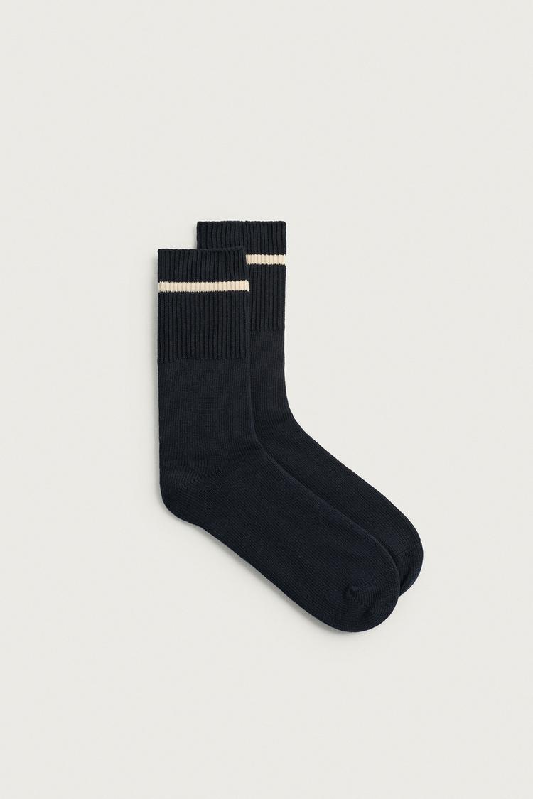Calcetines rib bandas
