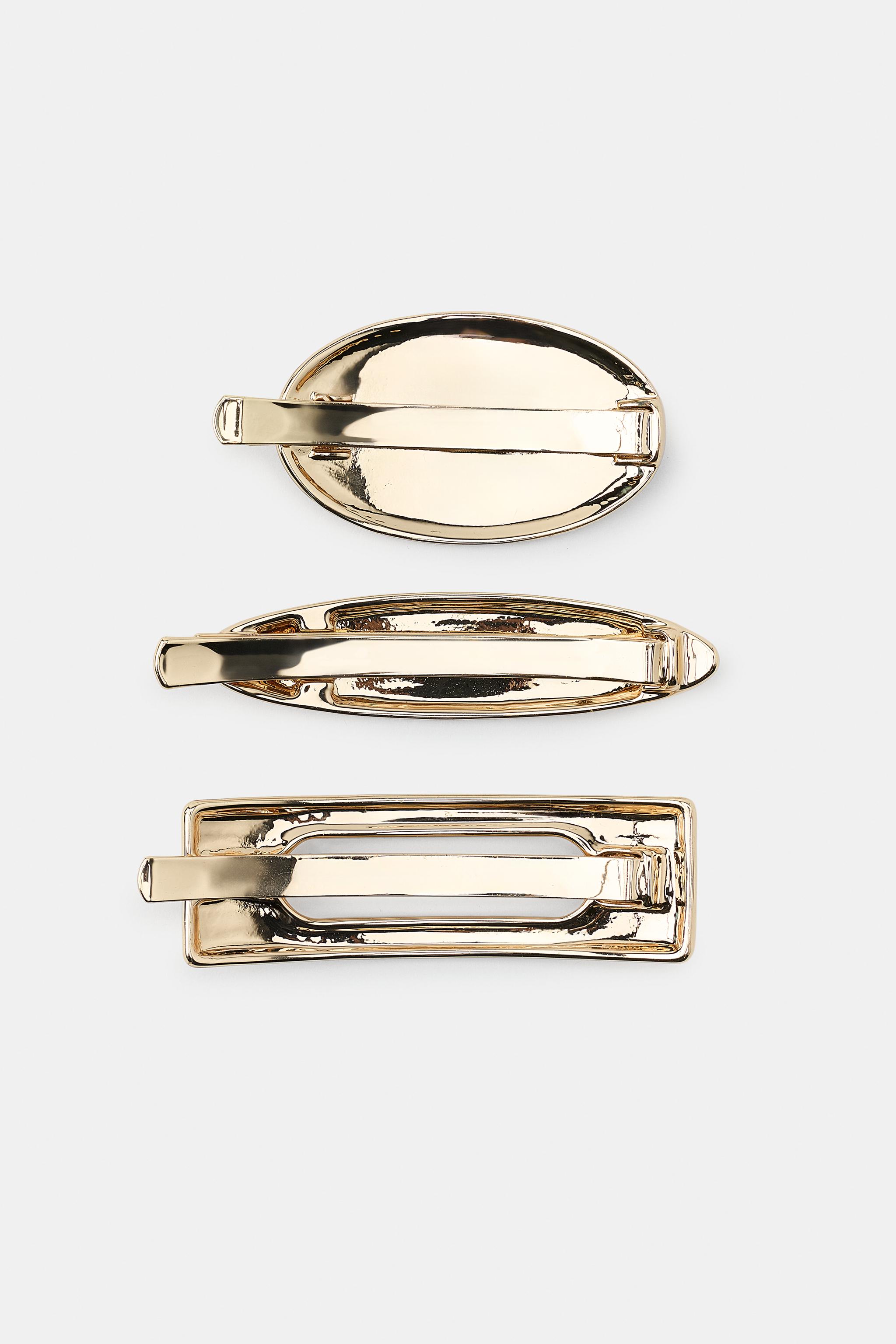 Zara GEOMETRIC METAL CLIP PACK — фото 5
