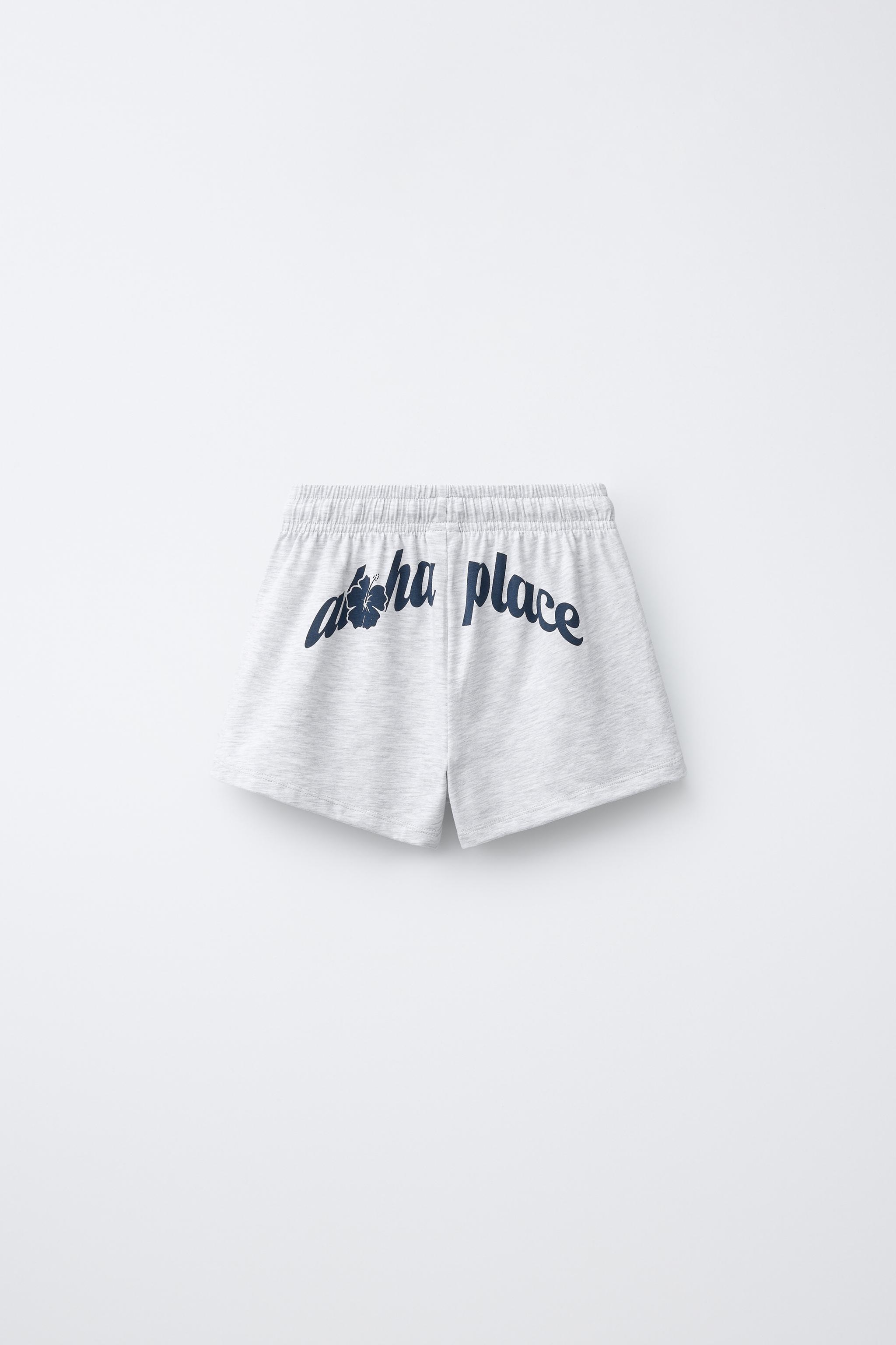 HEAVY WEIGHT SHORTS — Gray marl