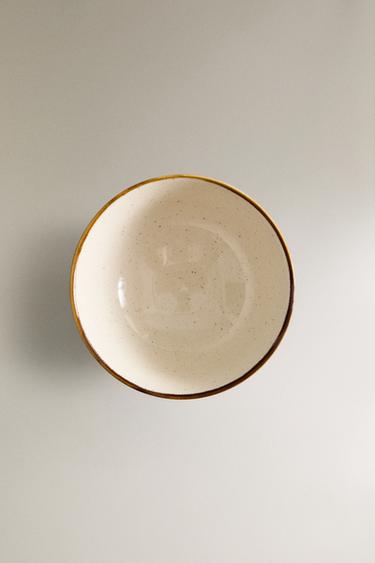 MINIBOL PORCELAINE BORD EFFET ANTIQUE - Écru clair de Zara - Image 4