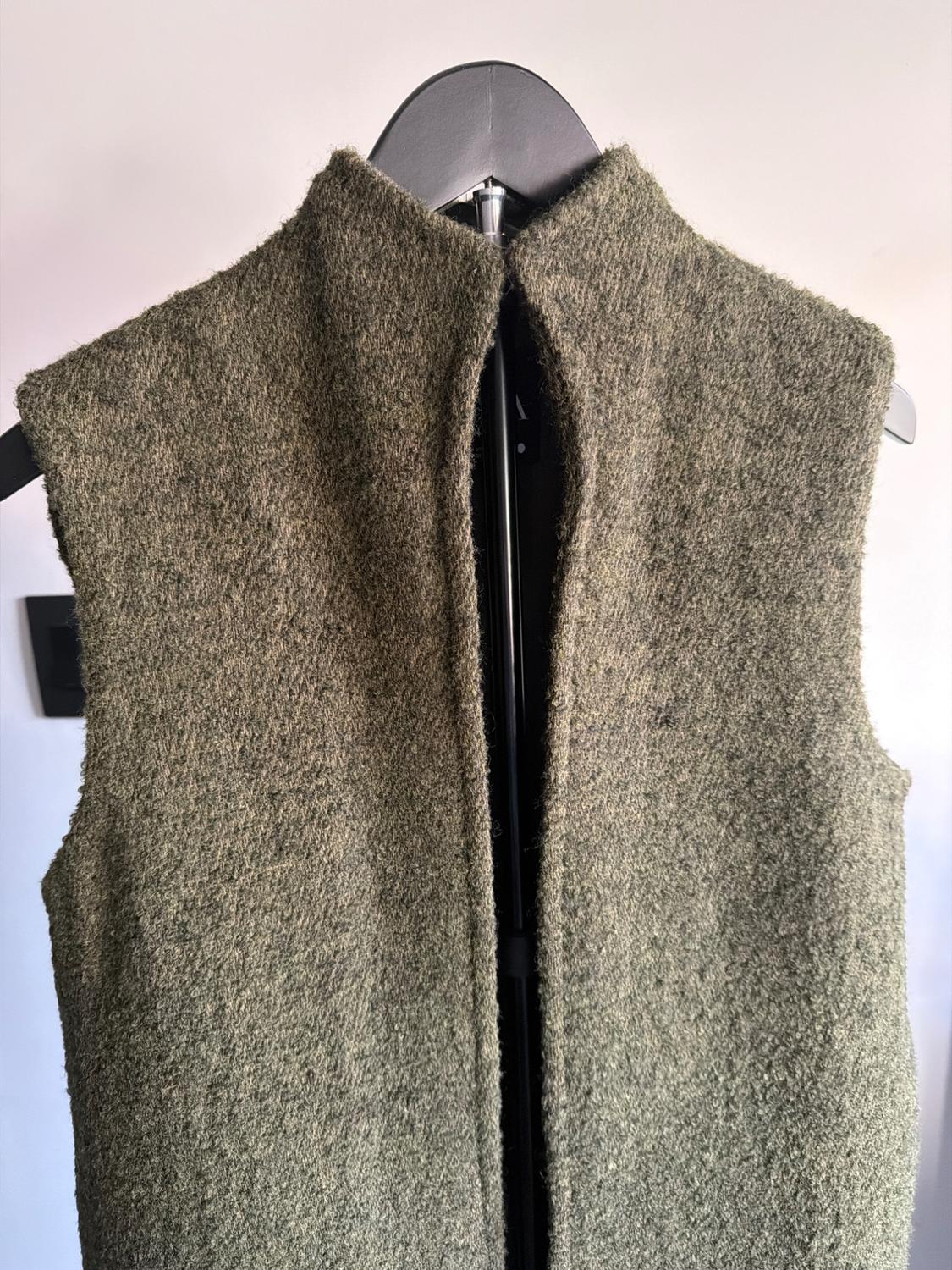 VEST WITH MANTECO WOOL ZW COLLECTION - Image 3