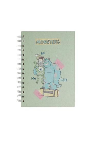 KIDS’ MONSTERS, INC. ©DISNEY/PIXAR A5 NOTEBOOK - Green by Zara