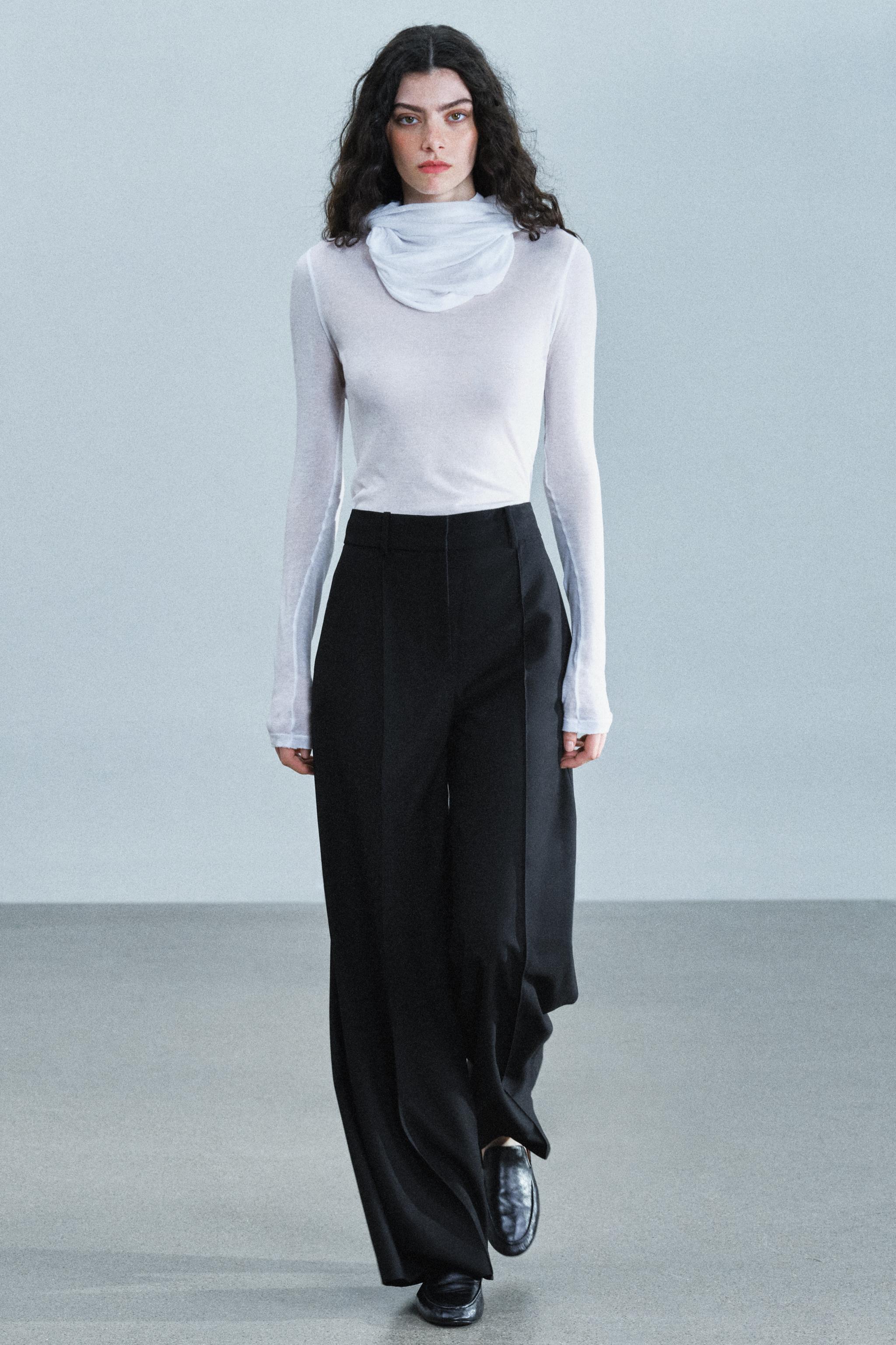 ZW COLLECTION WIDE-LEG TROUSERS