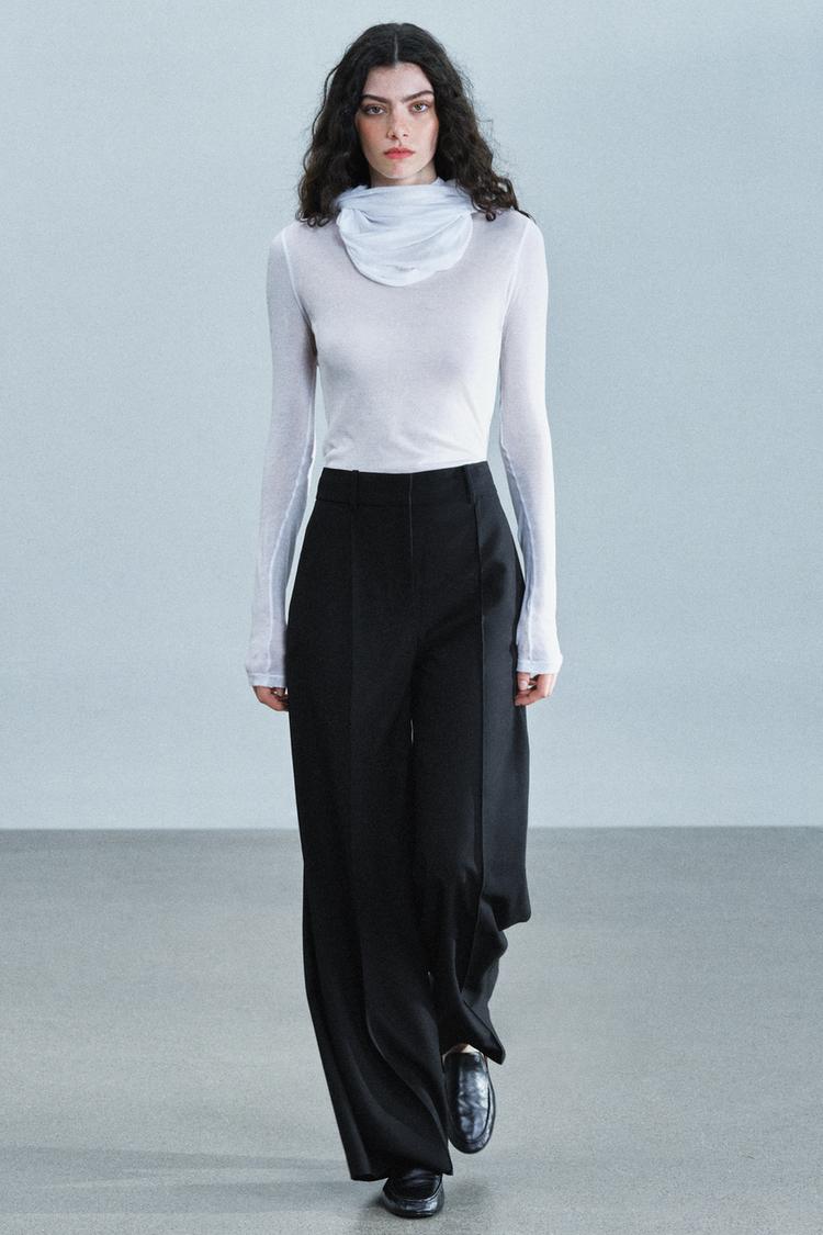 ZW COLLECTION WIDE-LEG TROUSERS