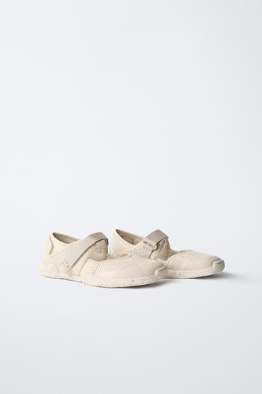 BALLERINES SPORT BAREFOOT - Blanc écru de Zara - Image 1