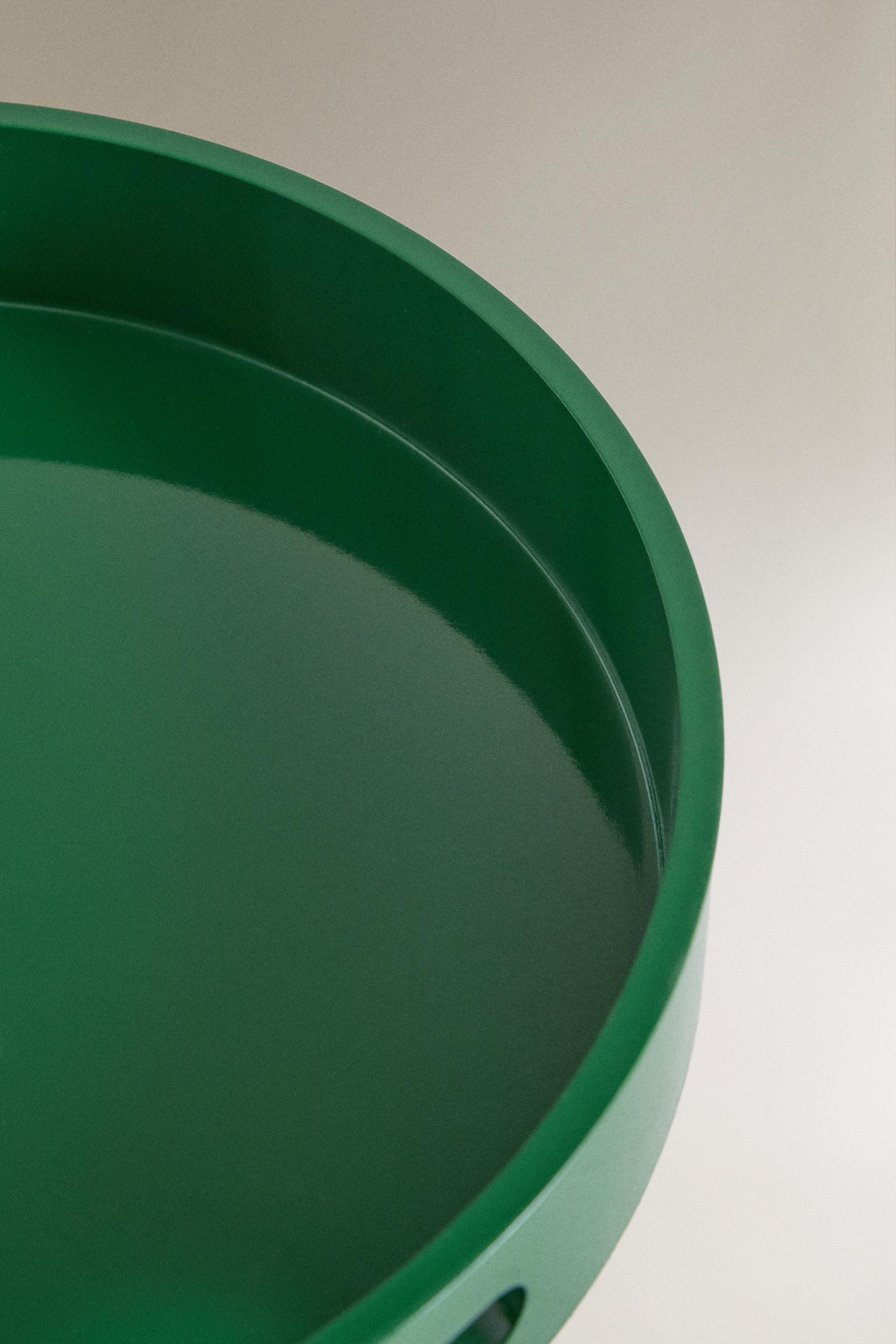 ROUND LACQUERED TRAY