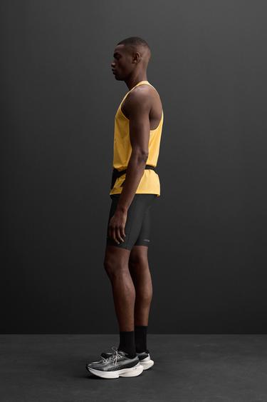 DÉBARDEUR DE COURSE - Jaune de Zara - Image 3