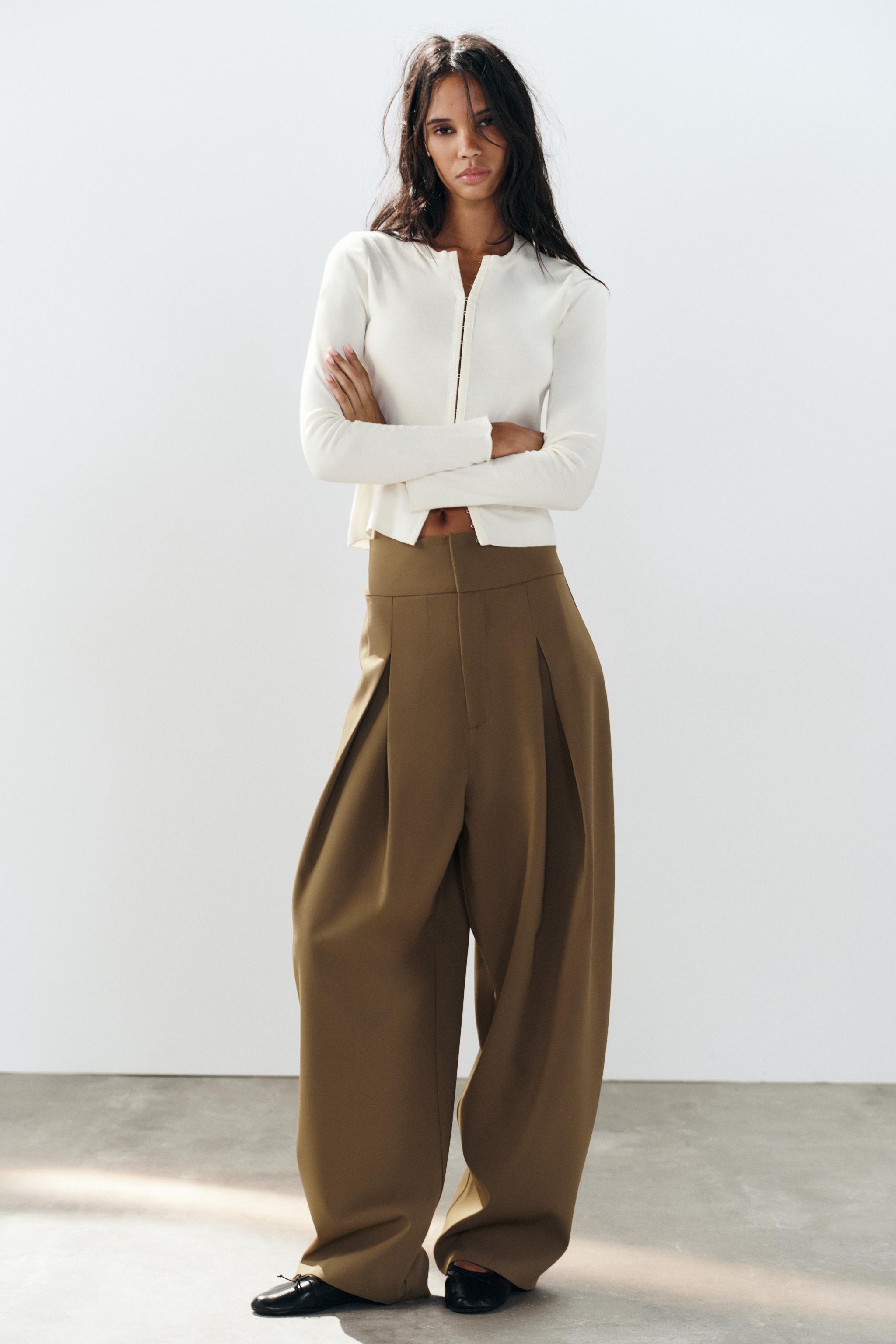 PLEATED BALLOON PANTS