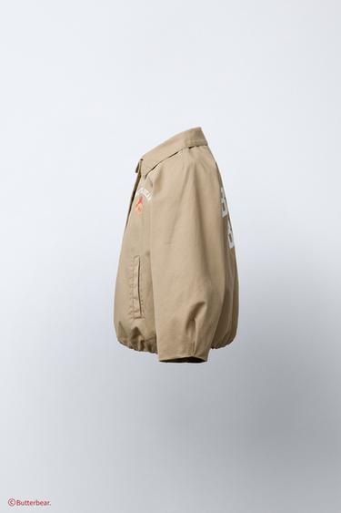 BUTTERBEAR © BOMBER JACKET - Beige by Zara - Image 2
