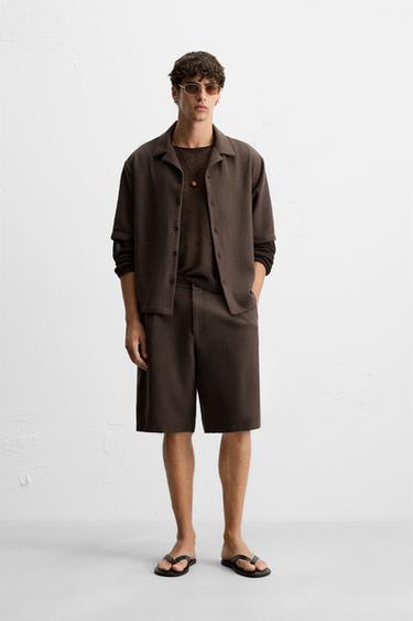 SETELAN JAS BERTEKSTUR - Turquoise green dari Zara
