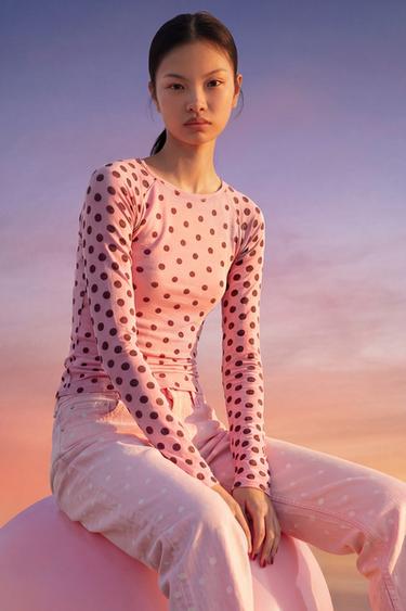 Zara 造型 - 亞麻色 / 綠色