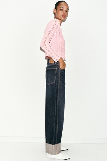 POINTELLE KNIT CARDIGAN - Pink by Zara - Image 5