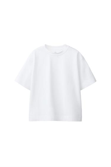 PLAIN HEAVY WEIGHT T-SHIRT - White by Zara