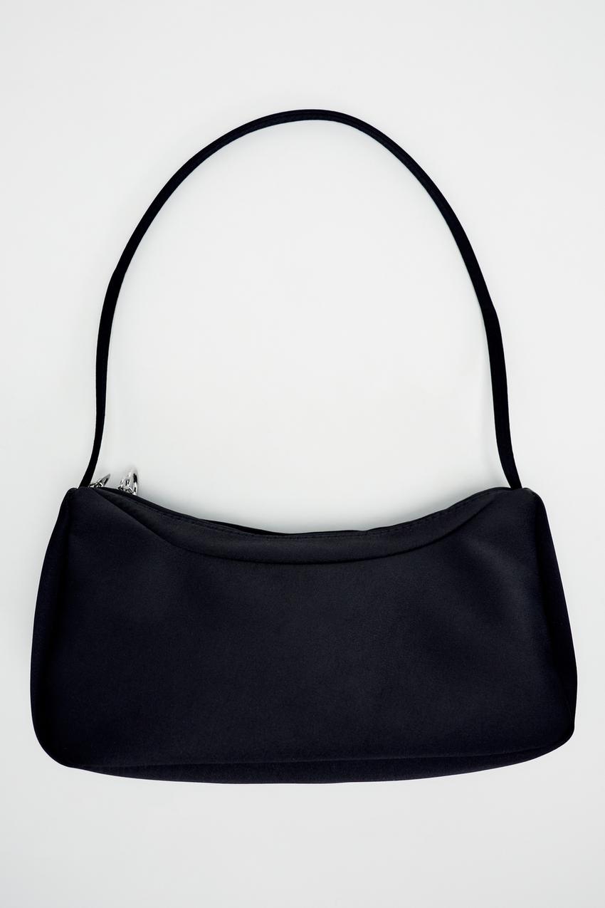 Black shoulder bag zara Clearance