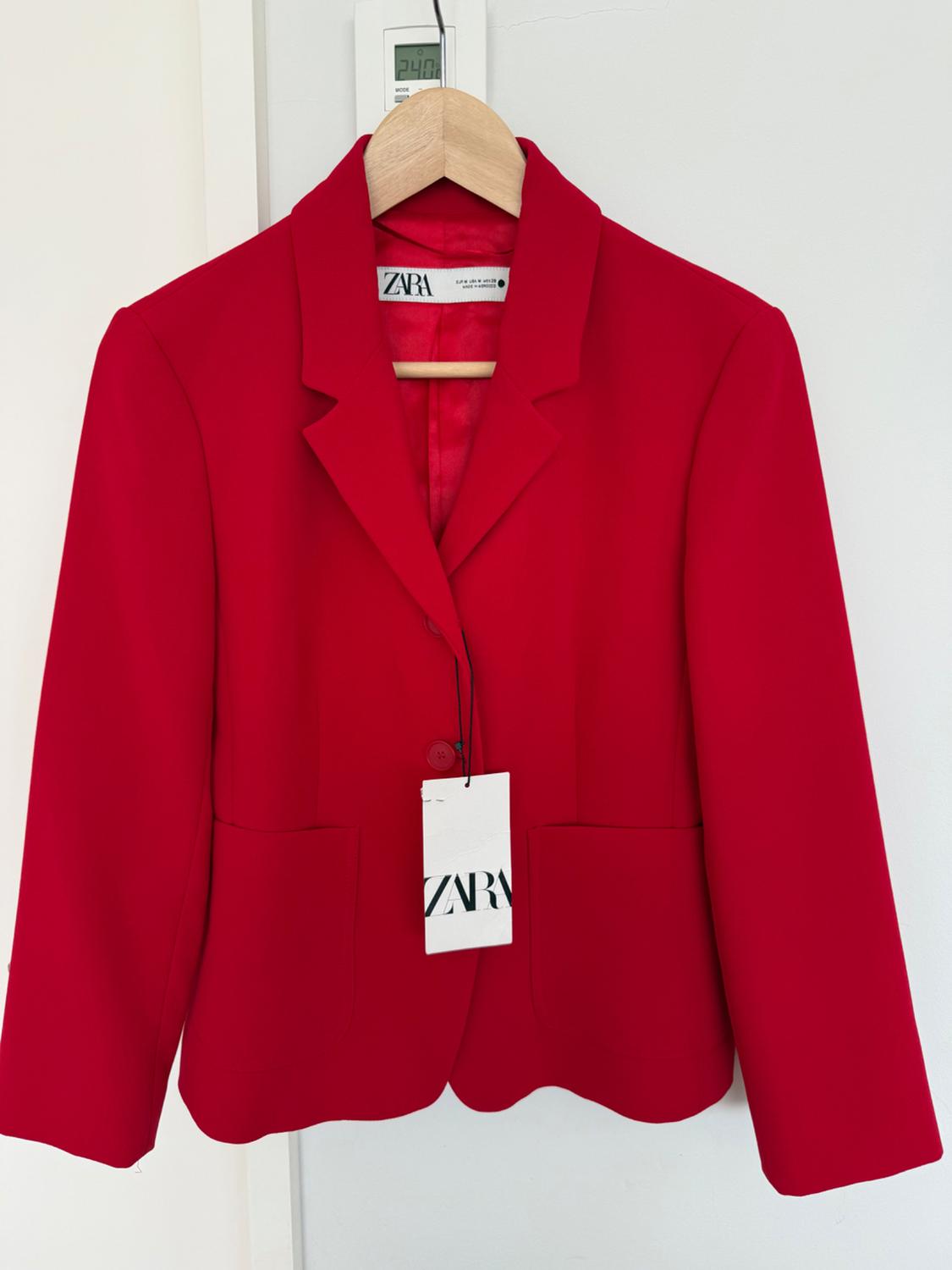 ZW COLLECTION MINIMALIST FITTED BLAZER - Image 4
