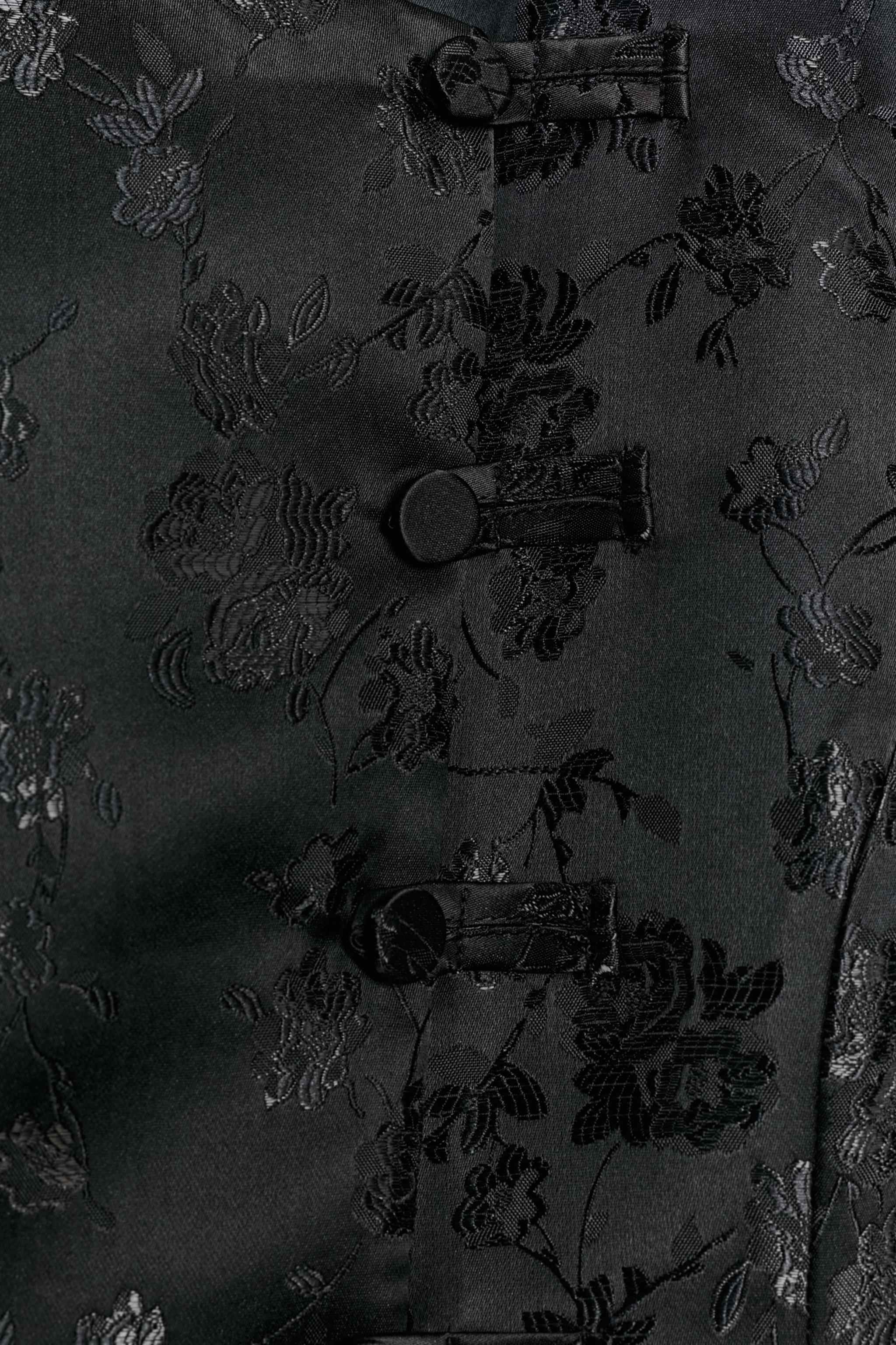 JACQUARD BLAZER WITH FROG FASTENING