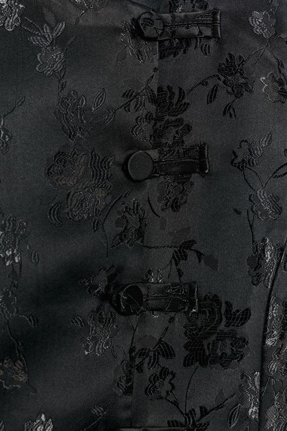 BLAZER JACQUARD ALAMARES - Noir de Zara - Image 8