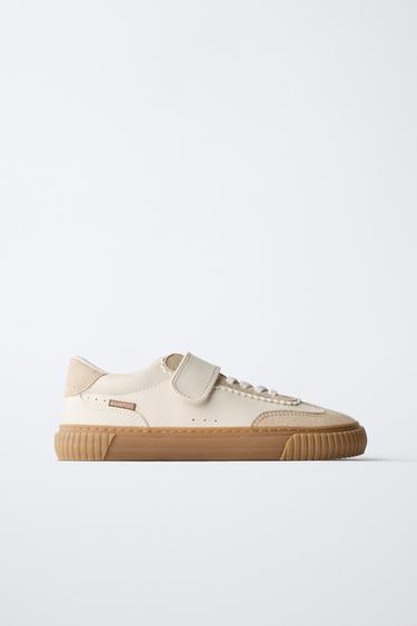 Zara BAREFOOT SNEAKERS - Off White