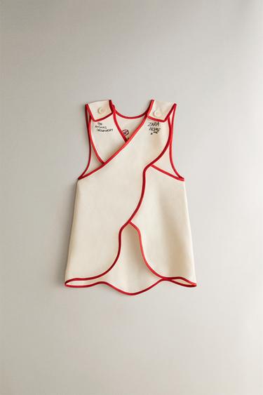 KIDS' LIMONCELLA APRON X THE ANIMALS OBSERVATORY - Light beige by Zara - Image 2