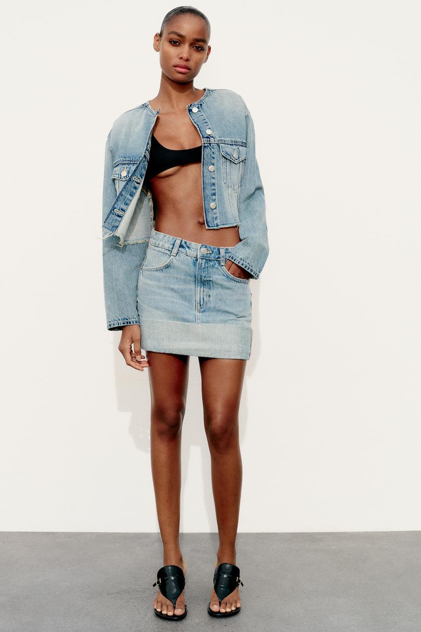 Zara denim skirt Clearance
