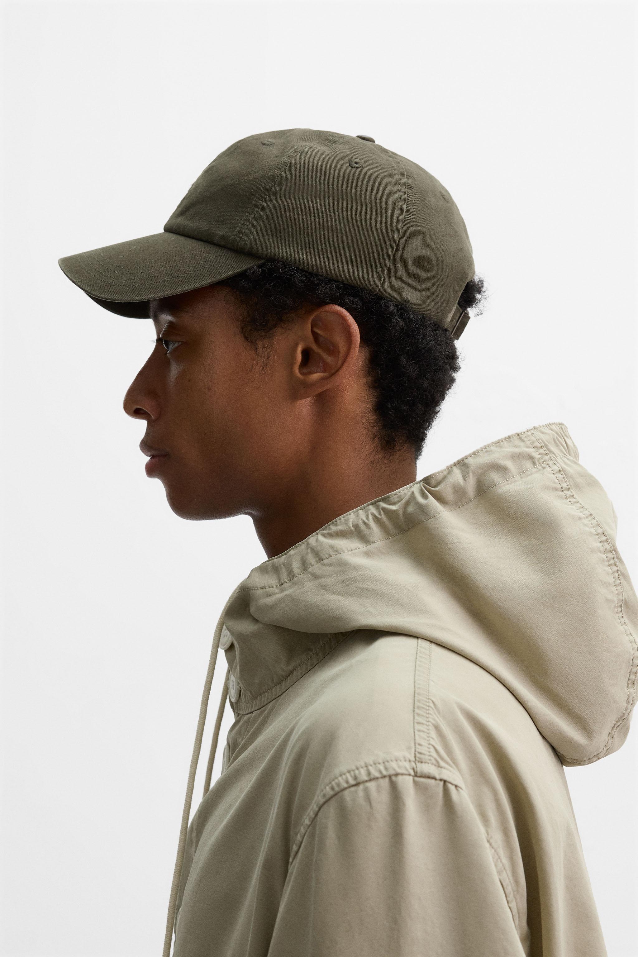 WASHED EMBROIDERED CAP