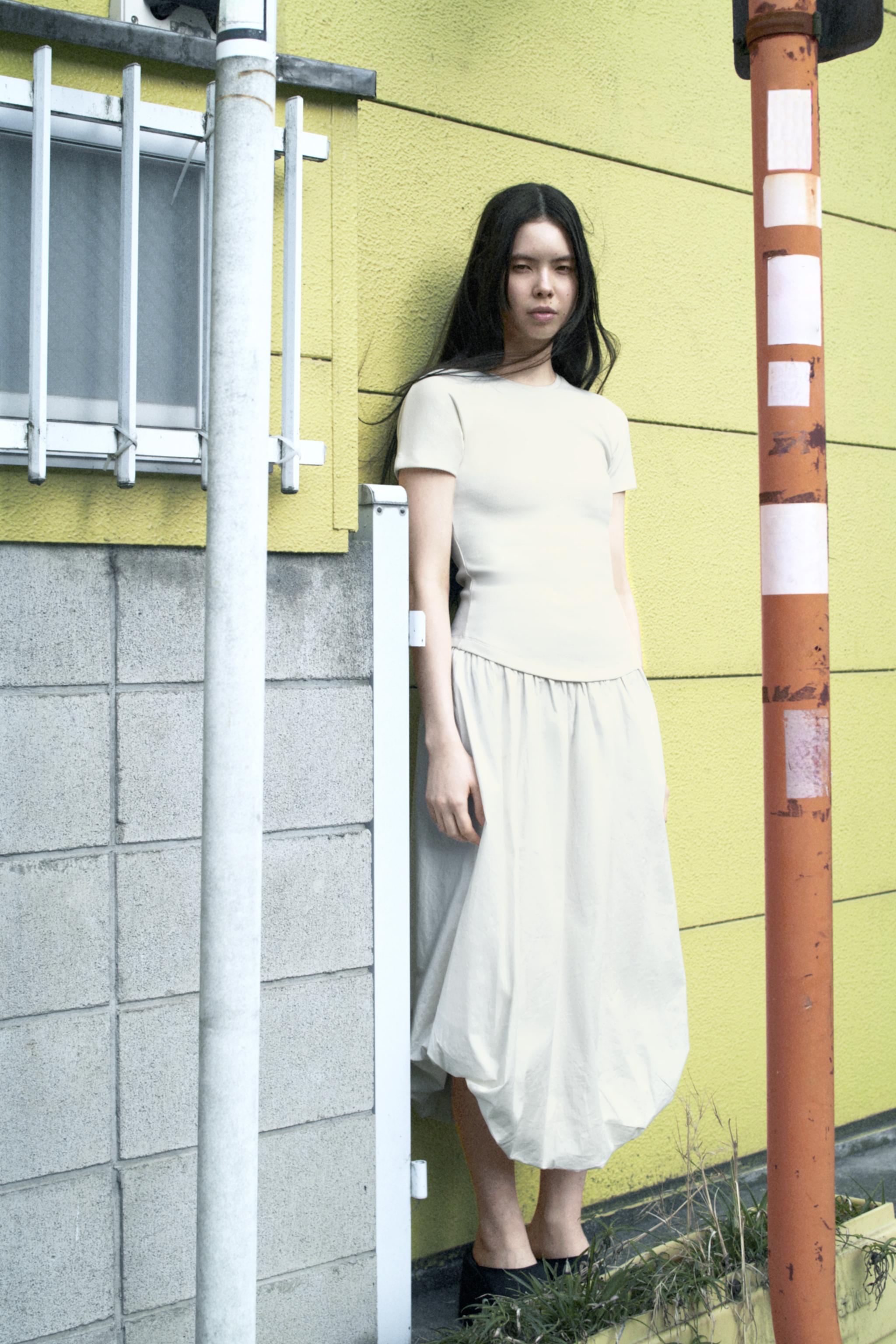 新品 2023aw ZARA woman スパンコール バルーン ワンピース S