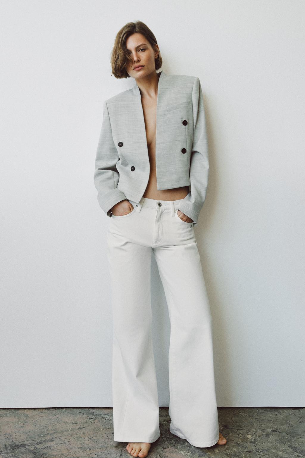 LIMITED EDITION ZW COLLECTION CROPPED BLAZER