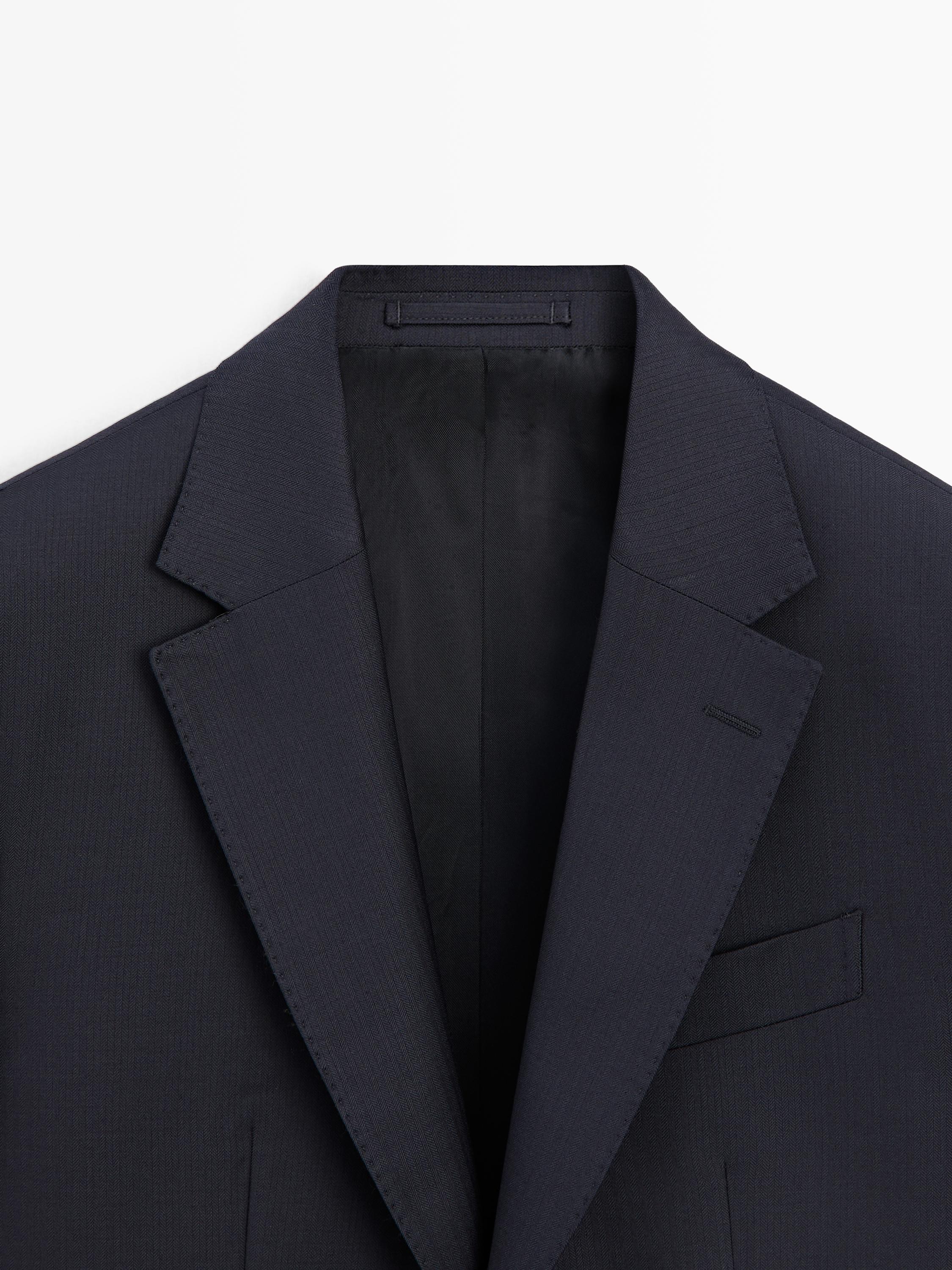 Blazer 100 % laine froide