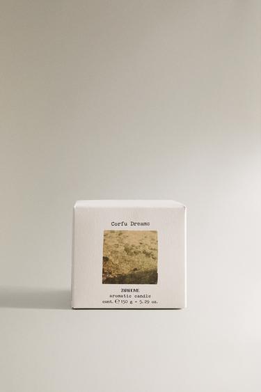 (150 G) CORFU DREAMS SCENTED CANDLE - Light blue by Zara - Image 4