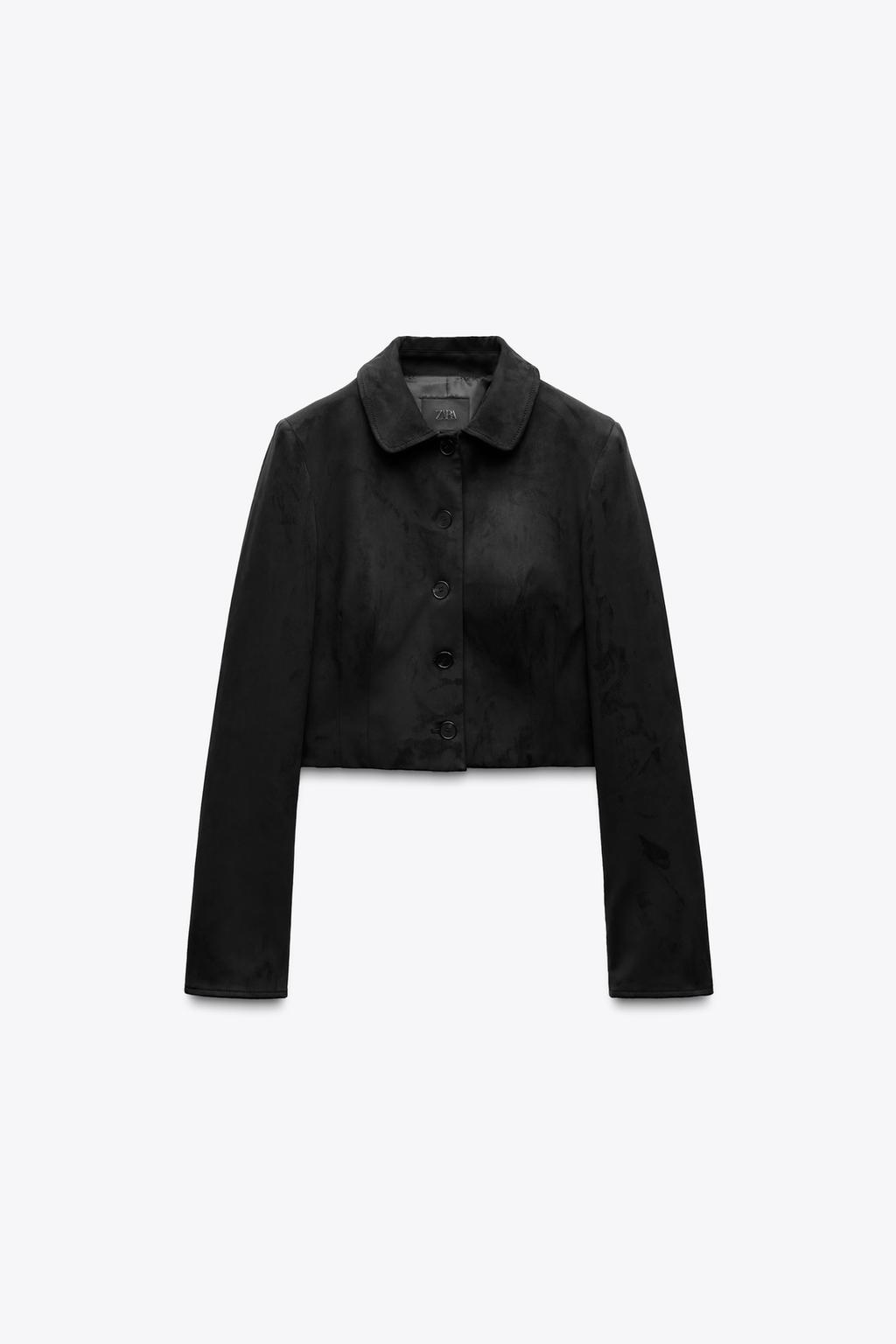 Thumbnail image for SHORT SUEDE-EFFECT JACKET