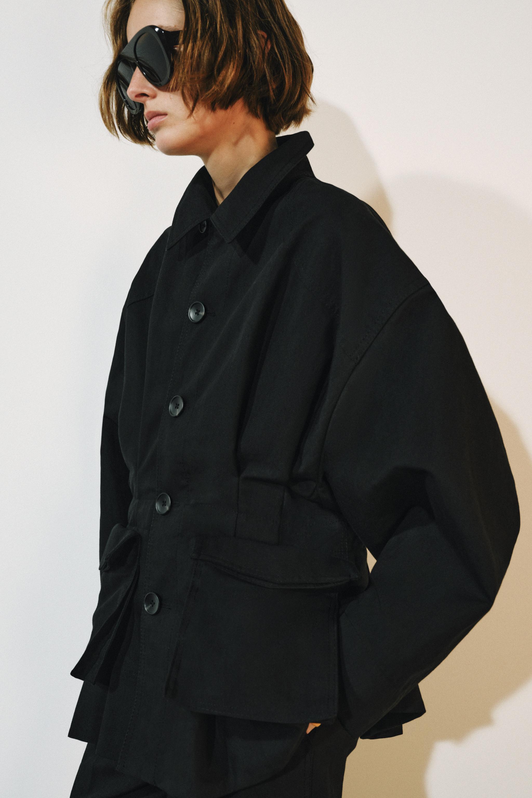 Женские куртки Zara ZW COLLECTION POCKET JACKET — фото 5