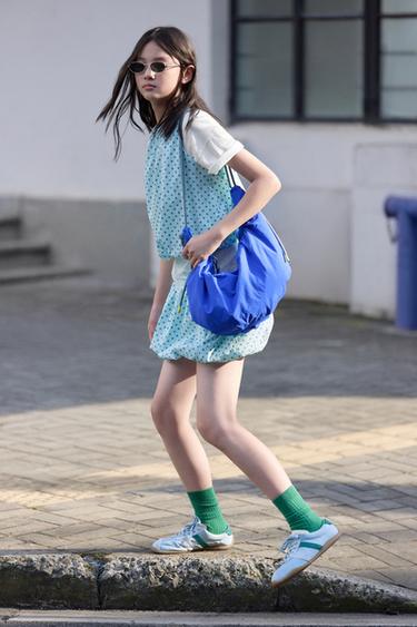 Zara 細底運動鞋 - 藍色