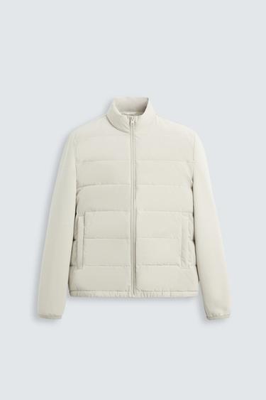 CAZADORA COMBINADO ACOLCHADO - Piedra de Zara
