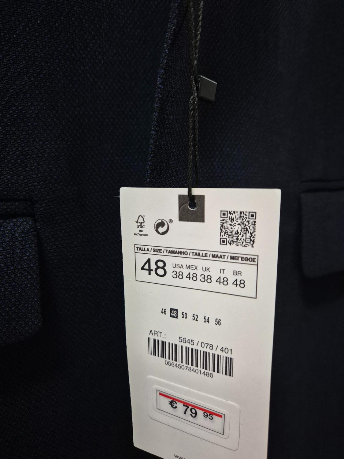 BIRD’S-EYE SUIT BLAZER - Image 2