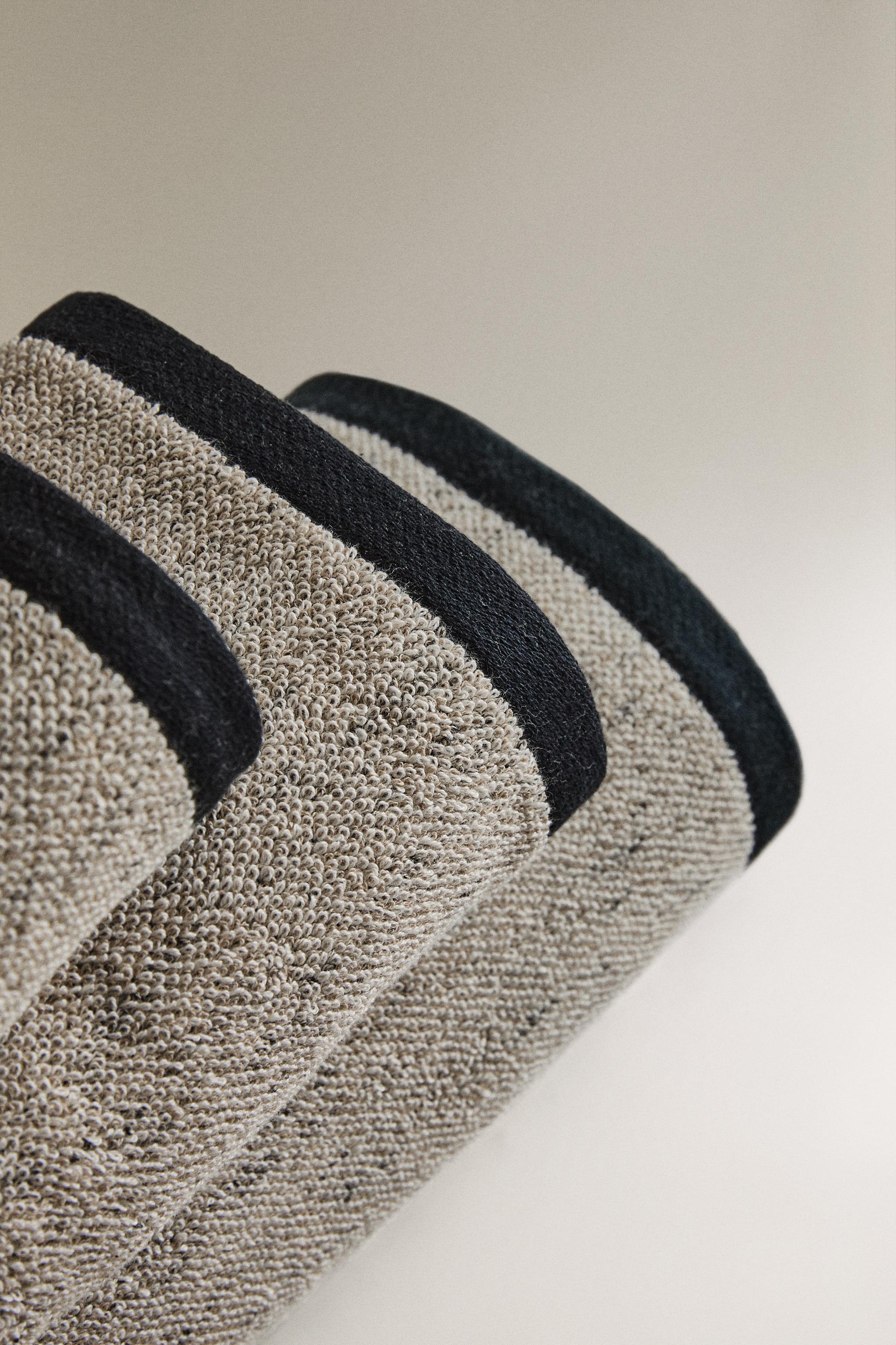 MELANGE EFFECT BATH TOWEL