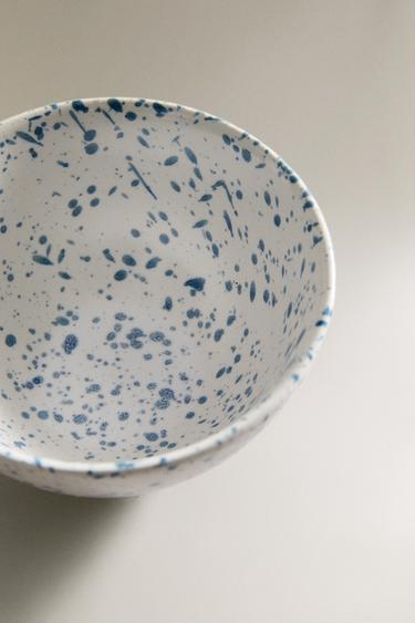 SPECKLED STONEWARE MINI BOWL - Blue by Zara - Image 2
