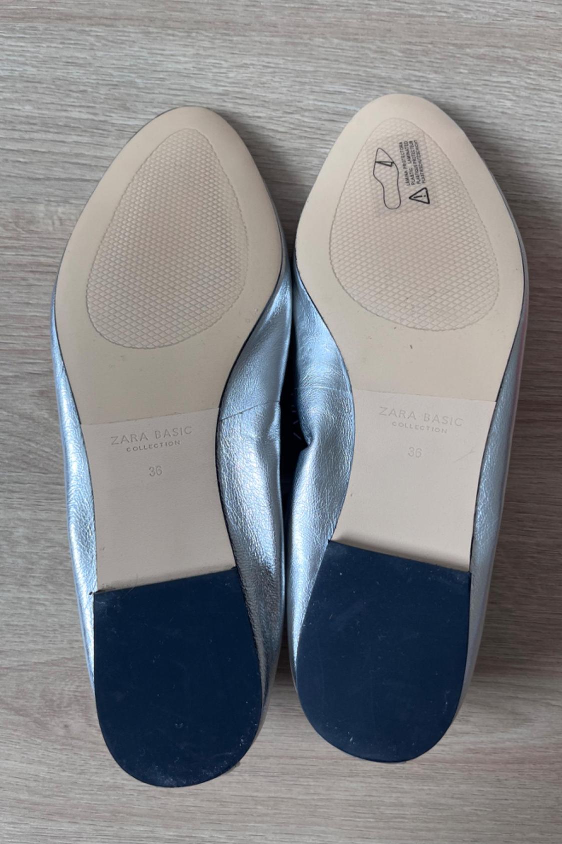 ELASTIC LEATHER BALLERINAS - Image 5