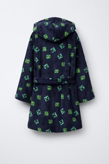 AGES 3-14 / MINECRAFT © MOJANG AB. ™ FLEECE ROBE - Blue by Zara - Image 1