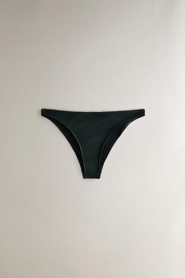 SLIP MARE TINTA UNITA - Verde / Blu di Zara - Immagine 0